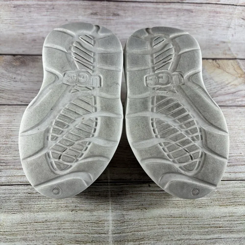 Ugg Kids Sport Yeah Clogs Size Toddler 9 White EVA Chunky Shoes